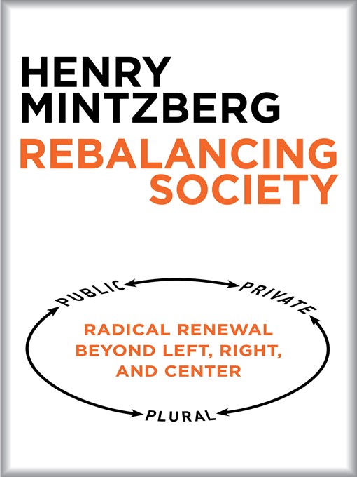 Title details for Rebalancing Society by Henry Mintzberg - Available
